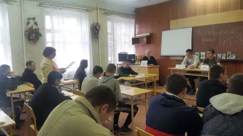 Відкрити зображення до новини: Класна година, як форма вільного спілкування. Рольова гра «Суд над алкоголем».