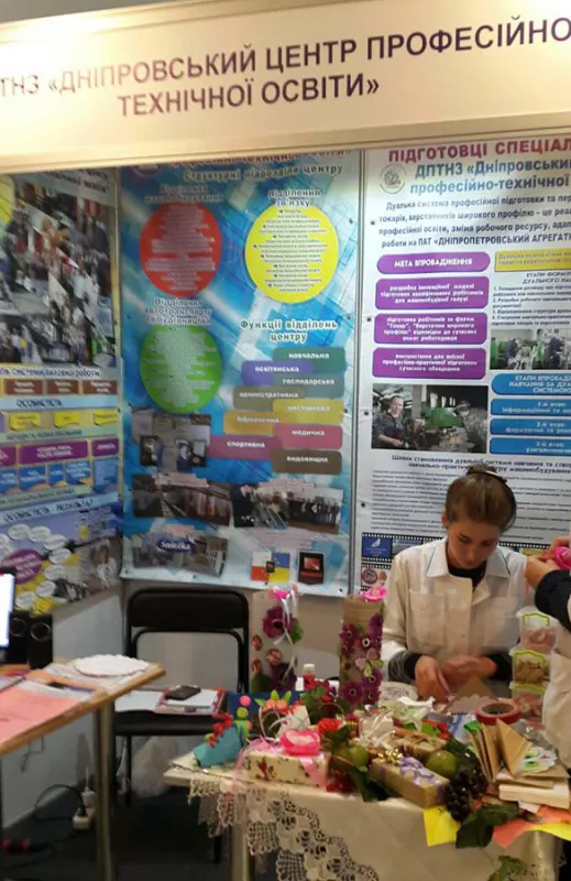 Участь Дніпровського центра професійно-технічної освіти у Дев’ятій міжнародній виставці  «Інноватика в сучасній освіті»