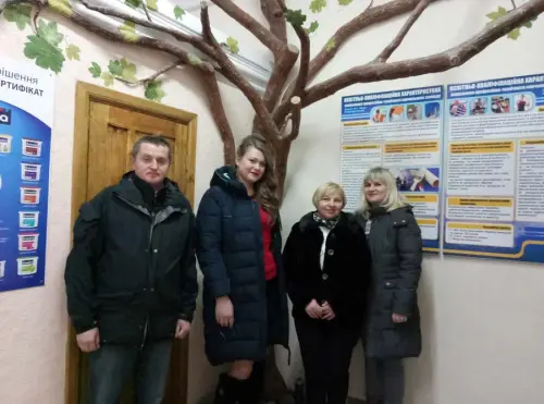 Відкрити зображення до новини: Делегація нашого центру в Тернополі