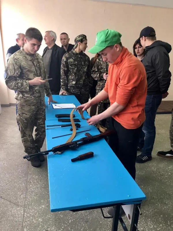 Пройшов I (територiальний) етап  Всеукраїнської дитячо-юнацької вiйськово-патриотичної гри «Сокiл»
