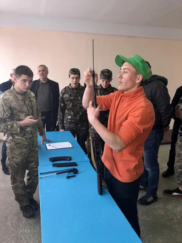 Пройшов I (територiальний) етап  Всеукраїнської дитячо-юнацької вiйськово-патриотичної гри «Сокiл»