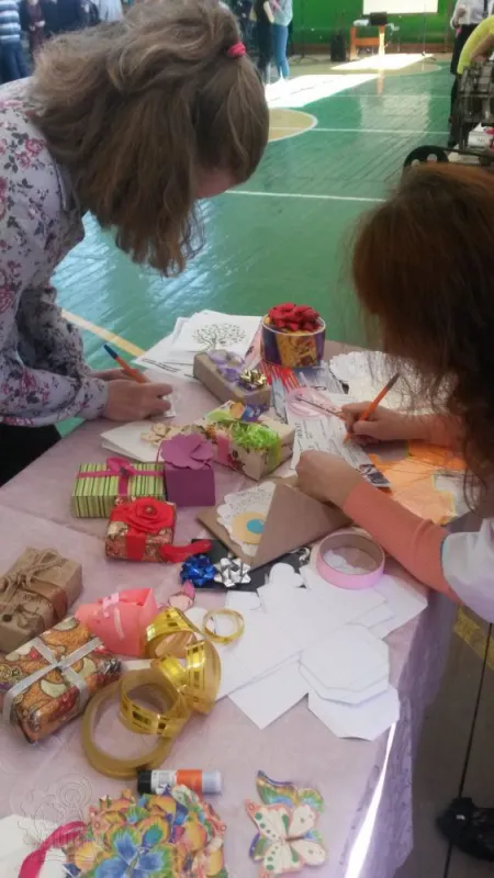 Участь в майстер-класі з профорієнтації  зі школярами Софіївського району