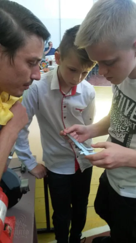 Участь в майстер-класі з профорієнтації  зі школярами Софіївського району