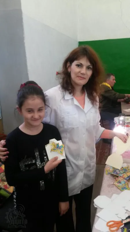 Участь в майстер-класі з профорієнтації  зі школярами Софіївського району