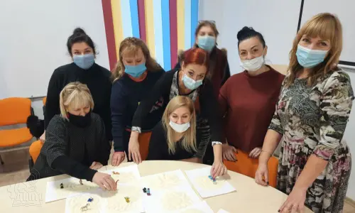 Відкрити зображення до новини: Пісочна терапія в ДЦПТО