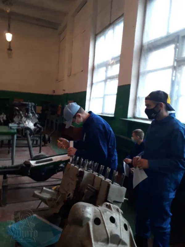 Продовження конкурсу професійної майстерності на відділенні  автотранспорту та будівництва