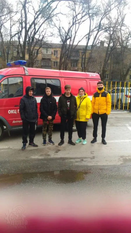 Наші здобувачі освіти відвідали виставку пожежно-рятувальної служби