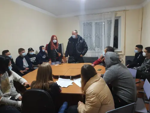 Відкрити зображення до новини: Профілактична бесіда з підлітками, як форма попереджєння правопорушень