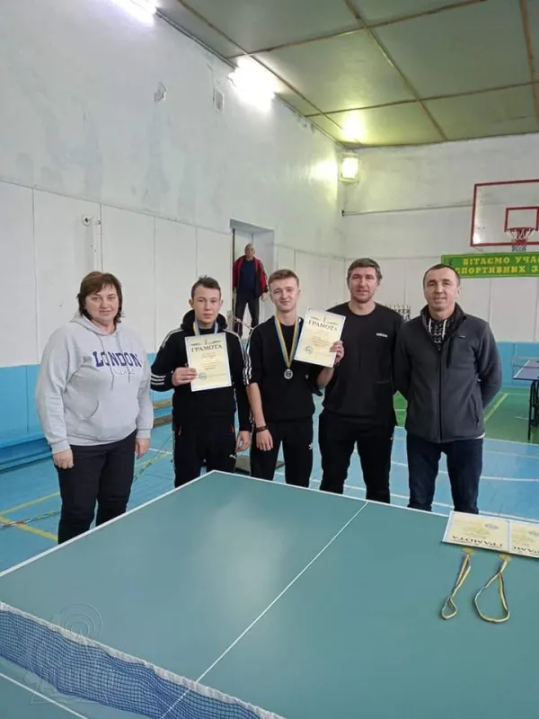 У Дніпровському центрі  професійно-технічної освіти визначили переможців з настільного тенісу