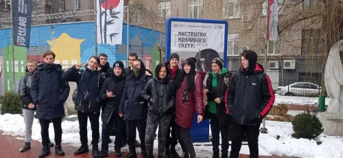 Відкрити зображення до новини: Мистецтво мінливого світу очами здобувачів освіти ДЦПТО
