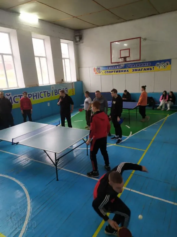 Гра для мозку та тіла – змагання з настільного тенісу у ДЦПТО