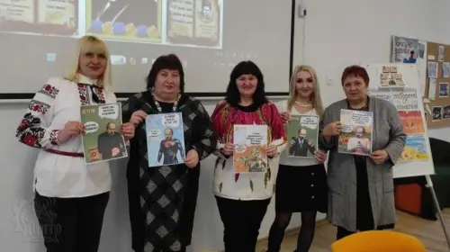 Відкрити зображення до новини: Збагачуймо душі вічним словом Кобзаря