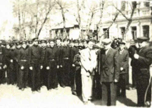 Першотравнева демонстрація 1955р.