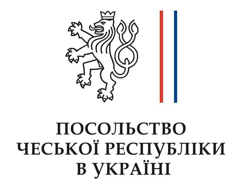 Логотип Посольство Чеської Республіки в Україні