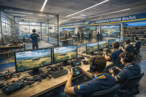 Відкрити зображення до новини: Центр національного спротиву в Дніпровському ПТК: Новий вимір підготовки майбутніх фахівців